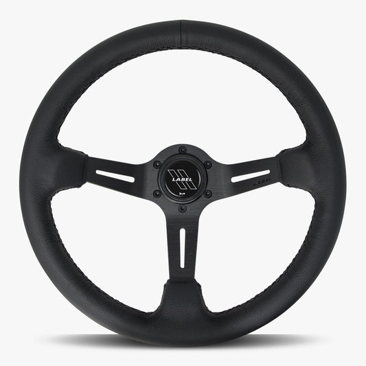 The Le Mans | Black Leather | Black Spoke | Black Stitch