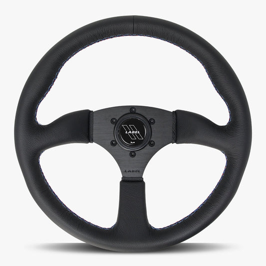 The Performa | Black Leather | Black Spoke | Bavarian Stitch