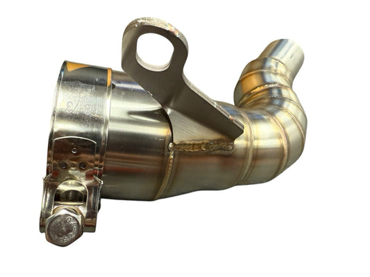 Exhaust Middle Pipe Link OBM Muffler Modified For 390 Duke 390 ADV Husqvarna 401