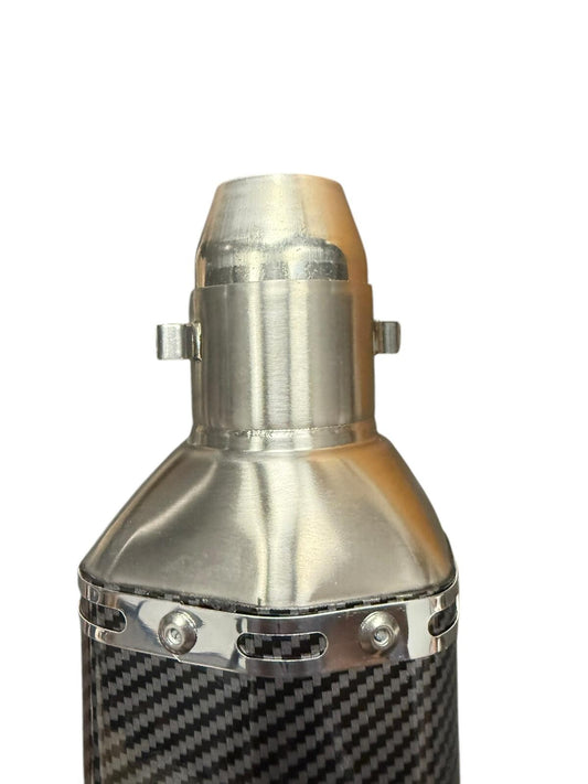 Slip-on 51mm Universal Motorcycle Exhaust Muffler Pipe with DB Killer Silencer