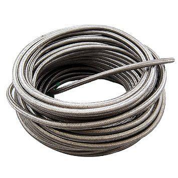 20 Foot AN10 Stainless Steel Braided Fuel Oil Gas Line Hose -10AN CTT-DRP