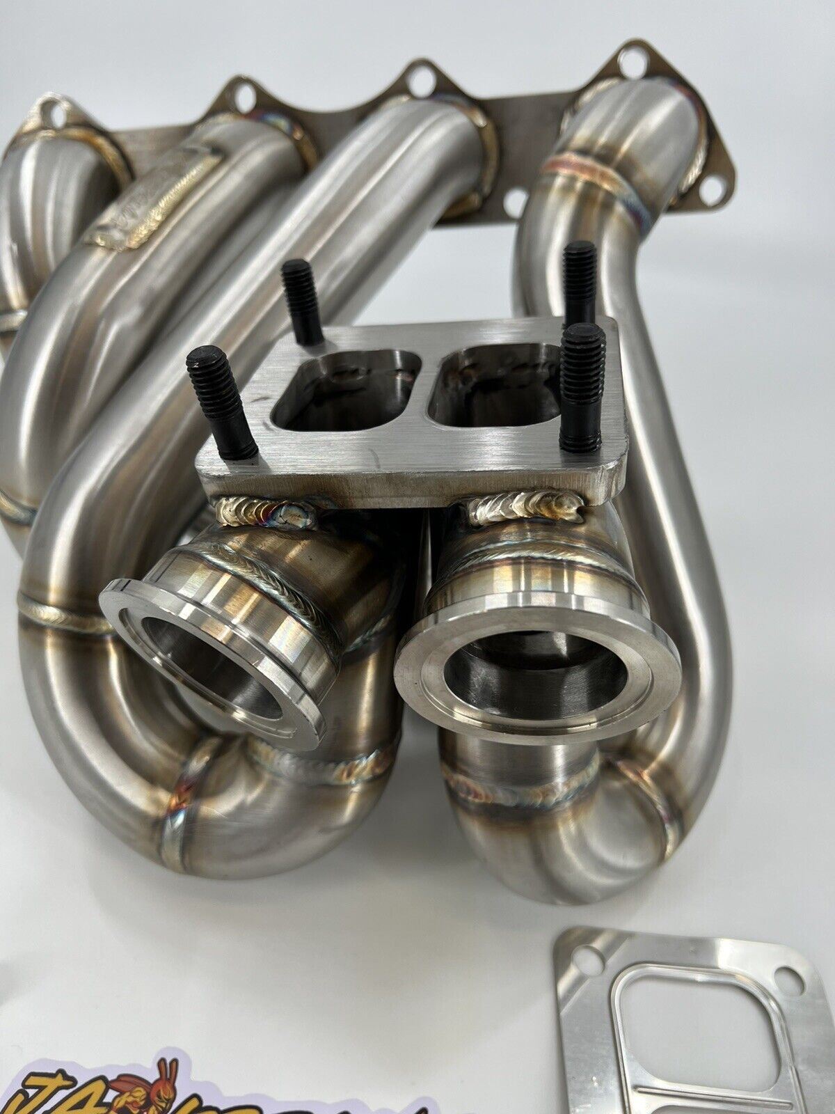 T4 Top Mount Turbo Manifold Dual Twin Wastegates BSeries High
