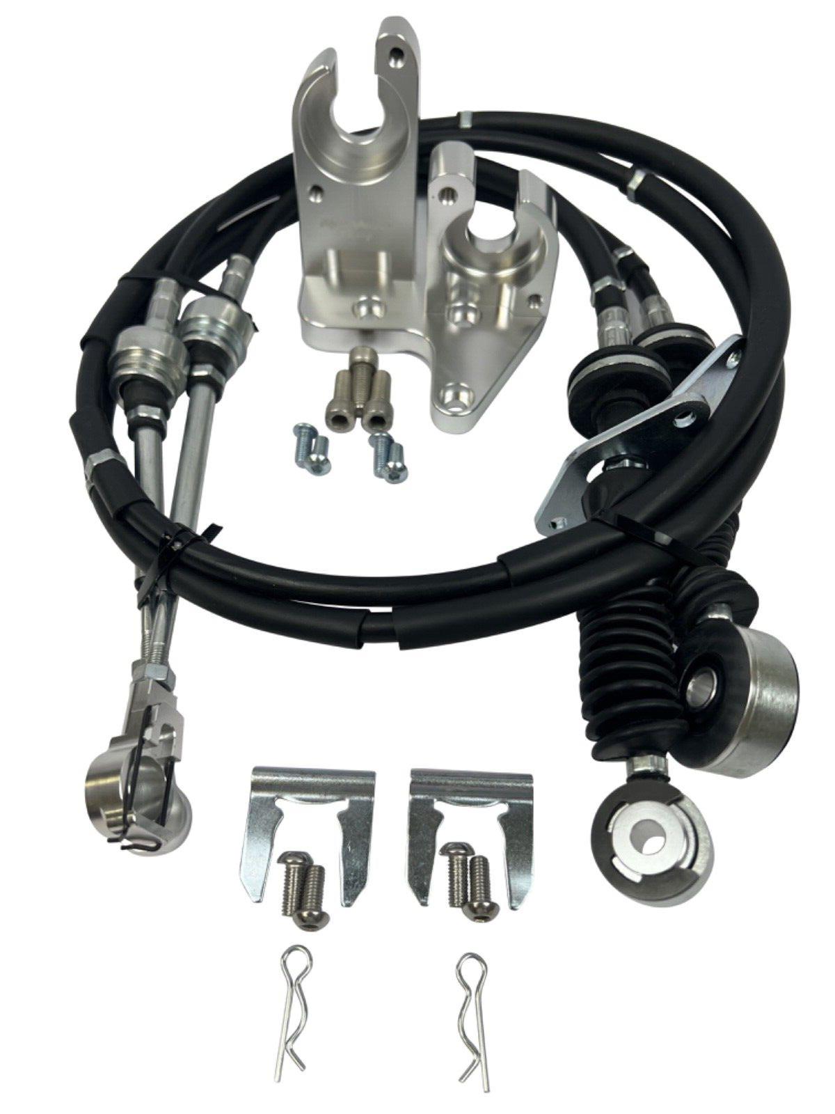 Billet K Swap Trans Bracket Shifter Cables Accord 06-11 Civic Si EG EK DC2 K20Z3