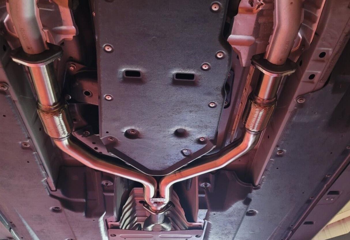 For Nissan 350Z 370Z 09-15 Infiniti G37 G37X 09-13 Q50 Q60 Y-Pipe Exhaust Catback VQ