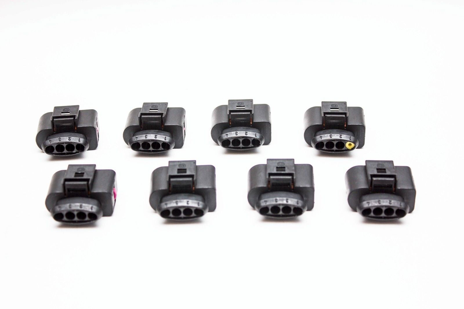 8pcs Ignition Coil Connector Repair Plug Wiring Audi VW GTI Golf Jetta Passat - Carrot Top Tuning