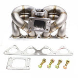 B Series Ram Horn Equal Length T3 Turbo Manifold B16 B18 B20 CTT-DRP