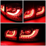 For 2010-2014 VW Volkswagen Golf Hatchback LED Tail Brake Light Stop Lamp Smoked DPTMOTORSPORT