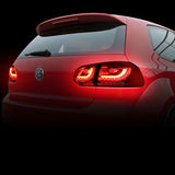For 2010-2014 VW Volkswagen Golf Hatchback LED Tail Brake Light Stop Lamp Smoked DPTMOTORSPORT