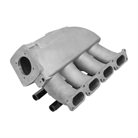 Cast Aluminum Intake Manifold for transverse VW/AUDI 1.8T with 8 injectors Fuel Rail Kit (right side OEM throttle)